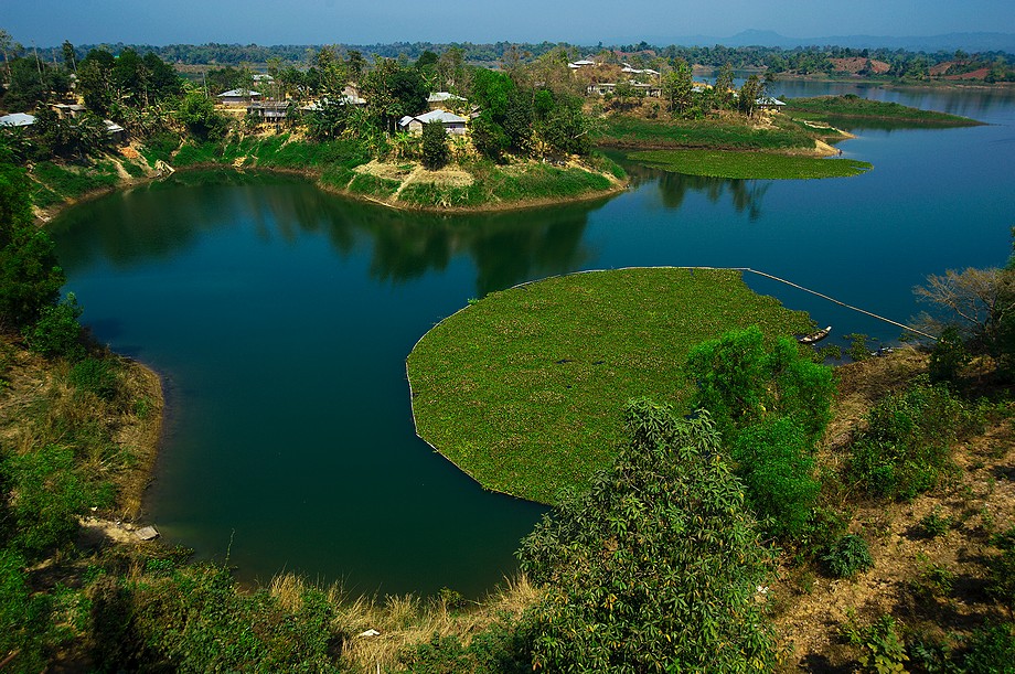 Jezioro Kaptai (Rangamati) (Chittagong Hill Tracts)